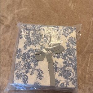 Urban Outfitters duvet cover set in toile blue color BRAND NEW